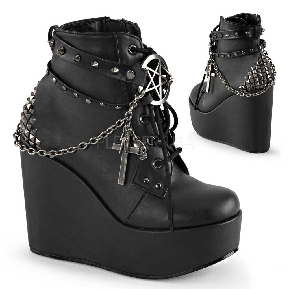 Demonia Demonia Ankle boots POISON101 Black Attitude Europe